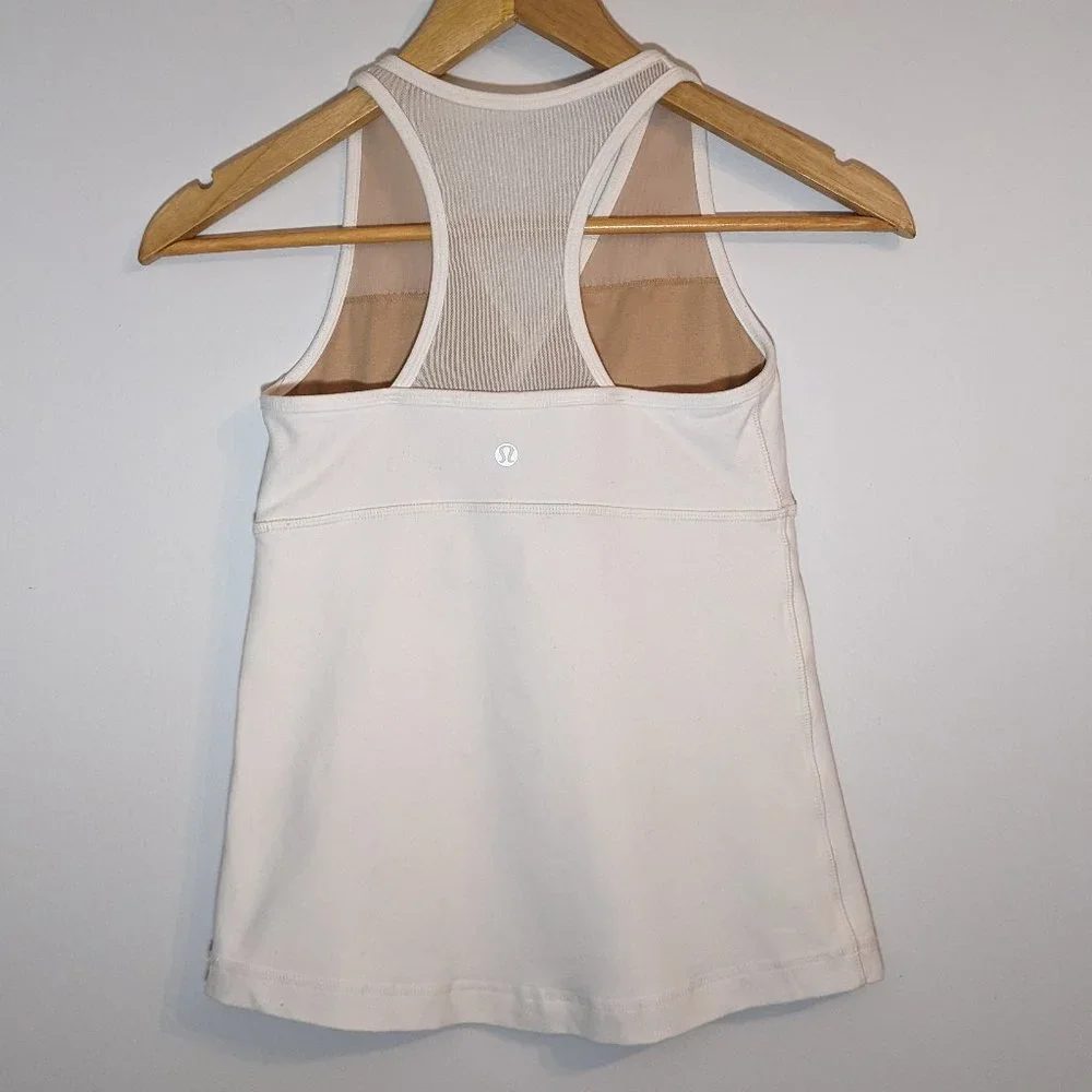 Lululemon Cross-front, Mesh Racerback Tank - Picture 2 of 16